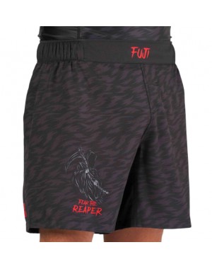 шорти для БДД та ММА Fuji Fear The Reaper Lightweight Shorts Black